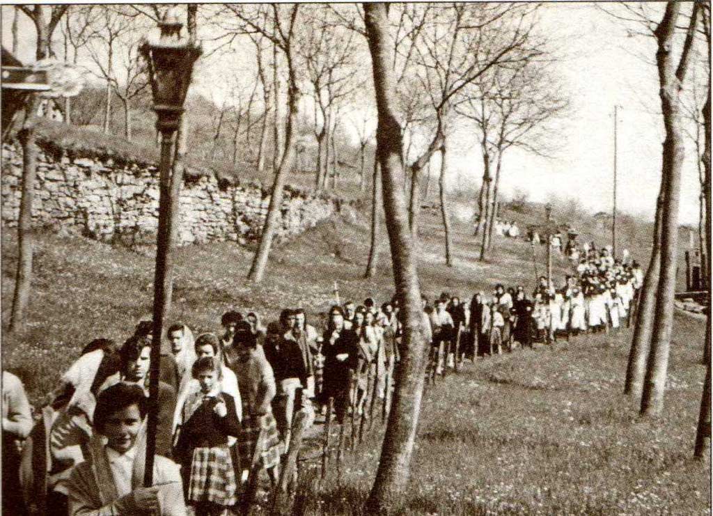 Procession for the Day of the Saint - Sanagra Valley Ecomuseum