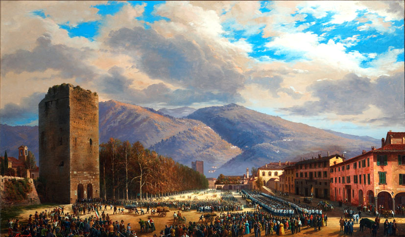 Quadro Capiaghi - Le cinque giornate di Como