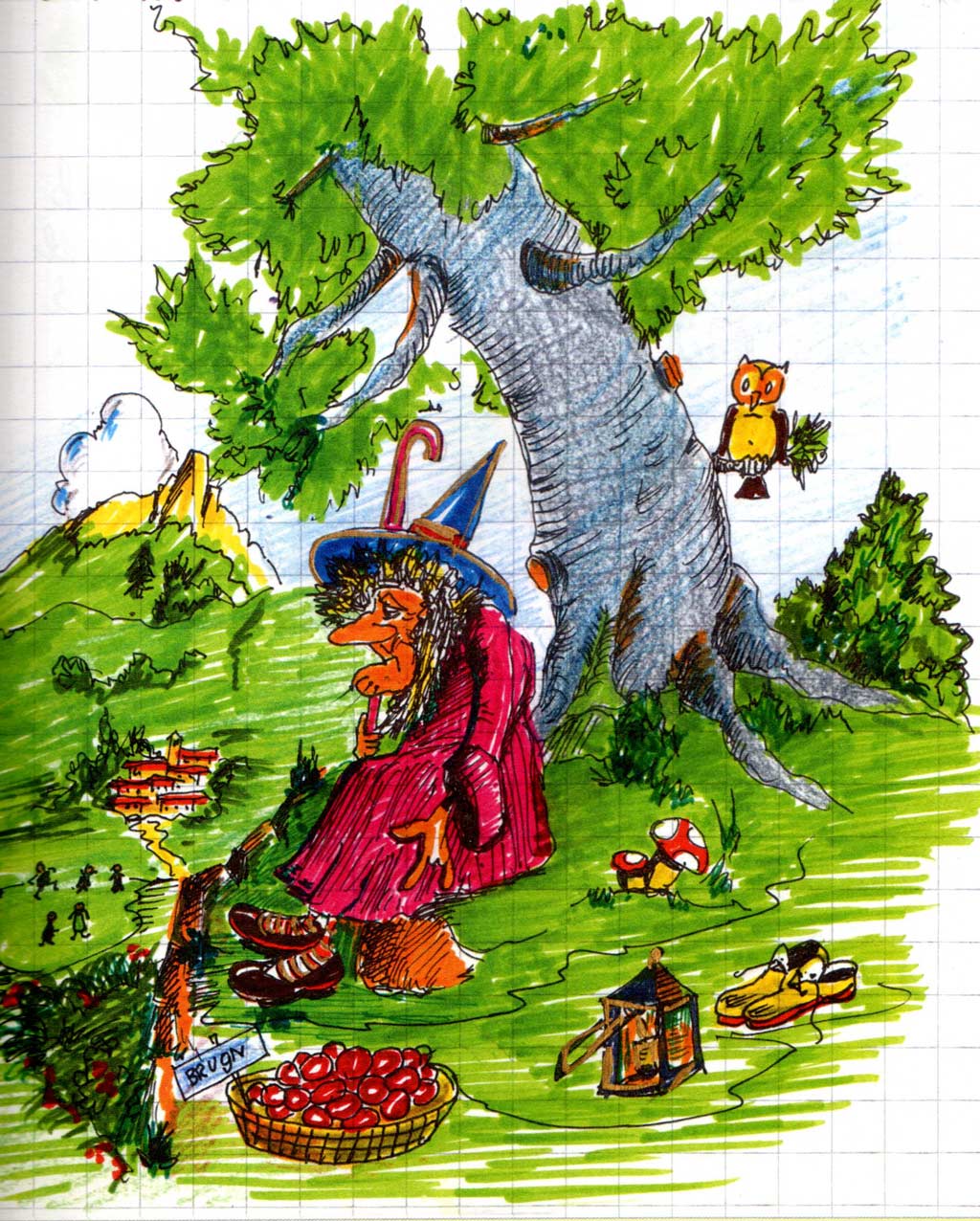 Legend of the "Stria de Mugn" - Val Sanagra Ecomuseum