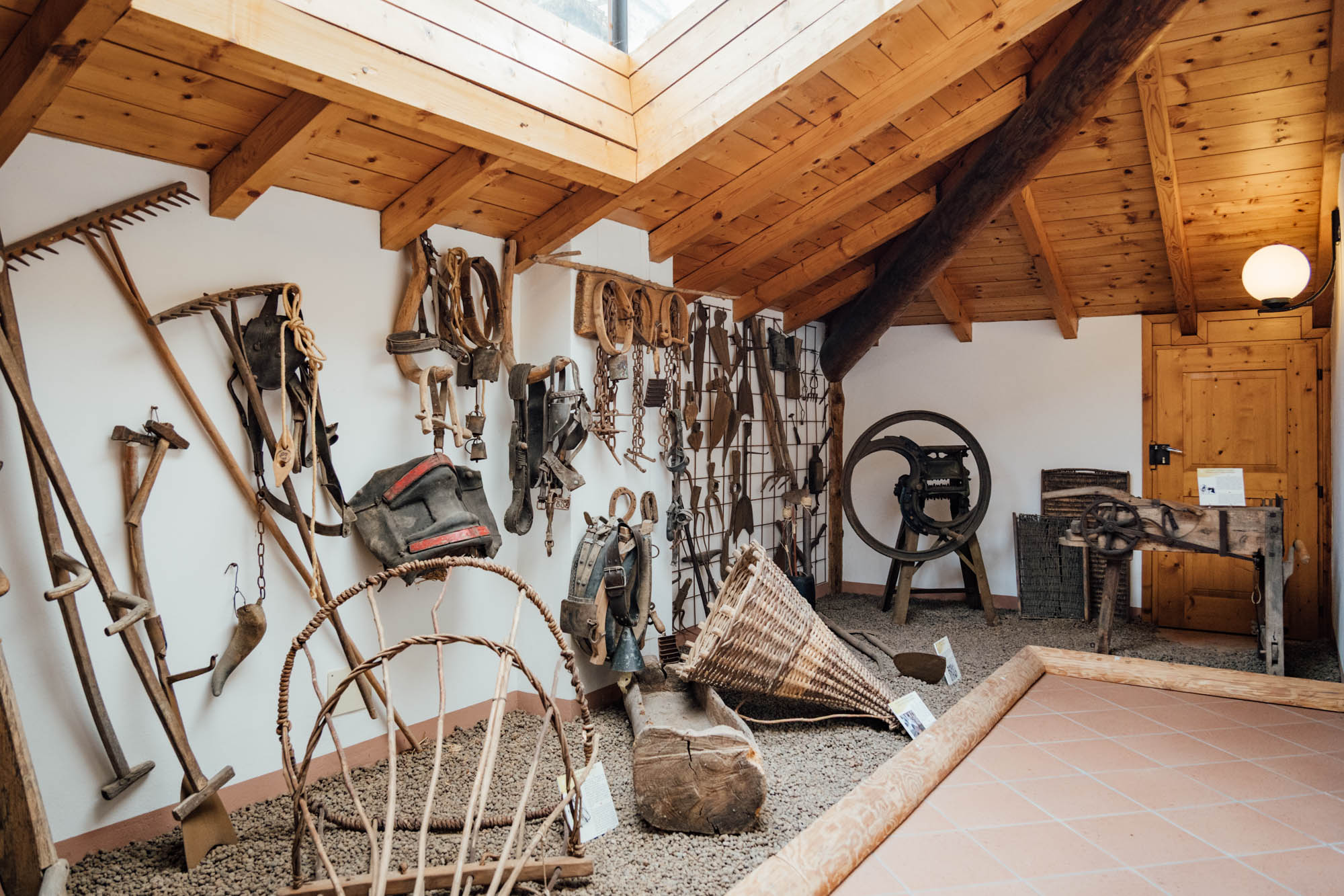 Raccolta etnografica del Museo Val Sanagra