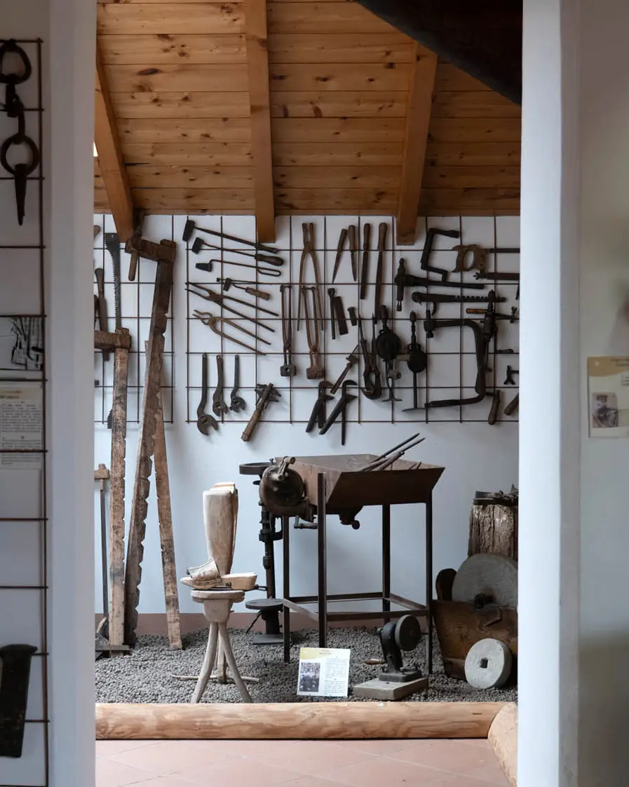 Strumenti del fabbro - Sala Etnografica