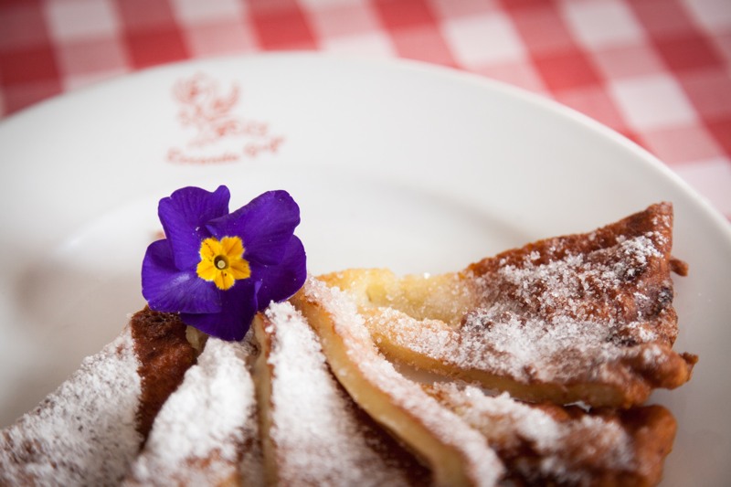 The paradello, a typical dessert of the Sanagra Valley